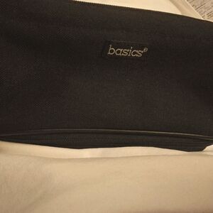 Basics Black Toiletries Organizer